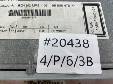 PEUGEOT 407 RADIO FABRYCZNE CD 9660647677 - zdjęcie 7