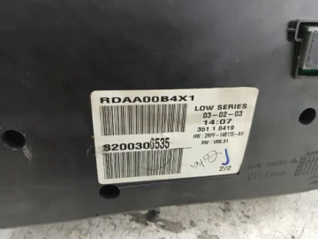 RENUALT MEGANE II SCENIC II 1.5 DCI LICZNIK ZEGARY 8200306535 - zdjęcie 5