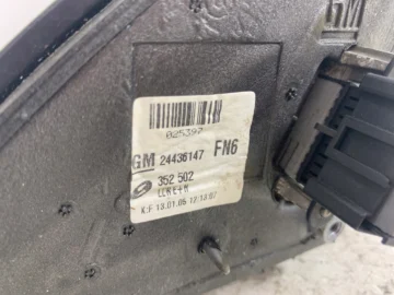 OPEL VECTRA C LUSTERKO PRAWE 5 PIN SREBRNE - zdjęcie 3