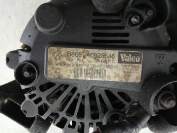 FIAT DOBLO I 1.3 JTD ALTERNATOR 46823546 75A - zdjęcie 2