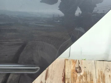 BMW E46 KOMBI DRZWI LEWY TYŁ STAHLGRAU METALLIC - zdjęcie 4