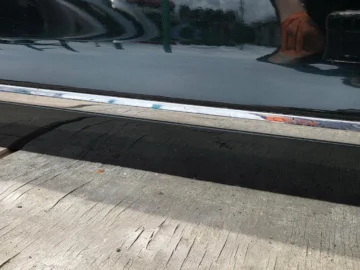 AUDI A4 B7 DRZWI PRAWY PRZÓD CZARNY - zdjęcie 6