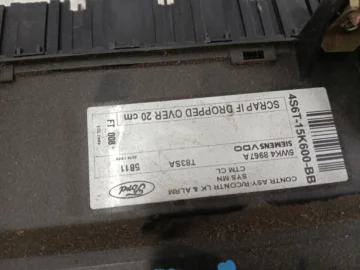 FORD FIESTA MK6 MODUŁ KOMFORTU 4S6T15K600BB - zdjęcie 3