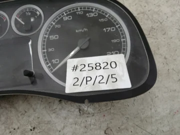 PEUGEOT 307 1.6 LICZNIK ZEGARY P9645768480E - zdjęcie 5