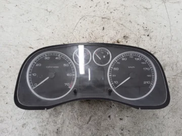 PEUGEOT 307 1.6 LICZNIK ZEGARY P9645768480E