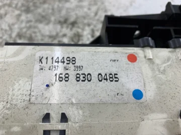 MERCEDES W168 PANEL KLIMATYZACJI 1688300485 - zdjęcie 3