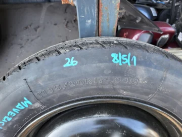 FORD MAVERICK II KOŁO ZAPASOWE DOJAZDÓWKA 17 135/90 - zdjęcie 3