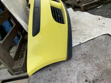 VW GOLF V ZDERZAK PRZÓD PRZEDNI LD1B ŻÓŁTY - zdjęcie 3