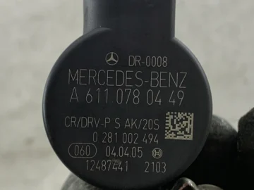 MERCEDES W169 2.0 CDI LISTWA WTRYSKOWA CZUNIK A6110780449 - zdjęcie 3