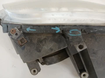VW TOURAN I LAMPA PRAWA PRZÓD 1T0941006F - zdjęcie 3