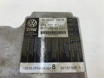 SEAT LEON II MODUŁ STEROWNIK SENSOR PODUSZEK POWIETRZNYCH 5N0959655J - zdjęcie 5