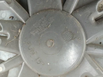 ALFA ROMEO KOŁPAKI KOMPLET CZARNE 15 CALI - zdjęcie 4