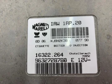 CITROEN BERLINGO I 1.8 XSARA STEROWNIK SILNIKA 9632728780 - zdjęcie 3