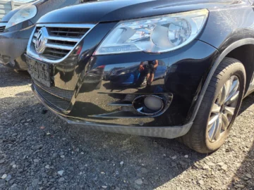 VW TIGUAN I 5N ZDERZAK PRZÓD LC9X PDC HALOGENY - zdjęcie 2