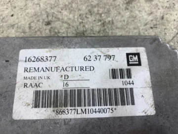 OPEL ASTRA II G 1.6 STEROWNIK SILNIKA 16268377 - zdjęcie 6