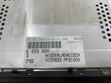BMW E46 RADIO FABRYCZNE CD BUSINESS 6939660 - zdjęcie 3