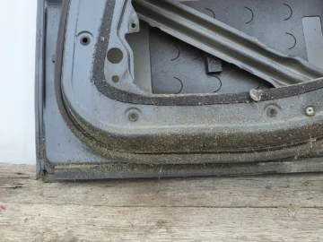 BMW E61 E60 KOMBI DRZWI PRAWY TYŁ PLATINGRAU - zdjęcie 6