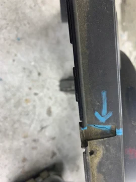VW GOLF II GRILL ATRAPA CHŁODNICY PODWÓJNY 4 LAMPY - zdjęcie 5