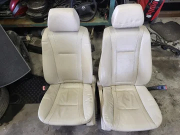 BMW E65 LIFT LCI FOTELE KOMPLET FOTELI PRZÓD LEWY PRAWY + KANAPA TYŁ