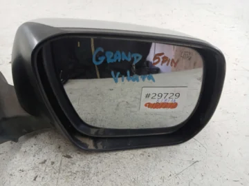 SUZUKI GRAND VITARA II LUSTERKO PRAWE 5 PIN SREBRNE - zdjęcie 6