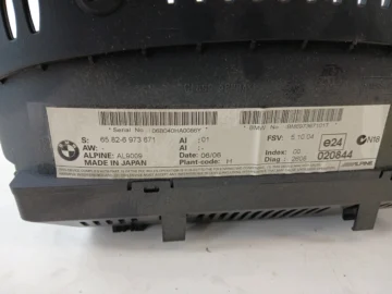 BMW E90 E91 MONITOR WYŚWIETLACZ KOMPUTERA POKŁADOWEGO 6973671 - zdjęcie 3