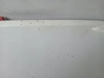 VW TRANSPORTER IV T4 MASKA POKRYWA SILNIKA BIAŁA - zdjęcie 4
